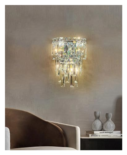 Applique murale cristal luxe pour sublimer un salon sombre et sans relief