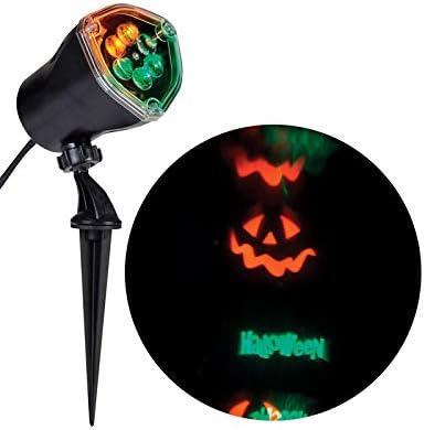 Gemmy Halloween Lightshow Lighted Whirl-A-Motion Projector 12 in. H x 13-7/16 in. W 1 pk