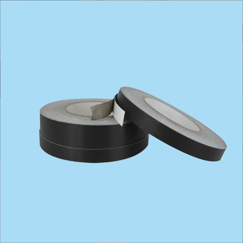 Czarna przewodząca taśma materiałowa 25M jednostronnie klejąca taśma ekranująca, 2 szt(20mm width)