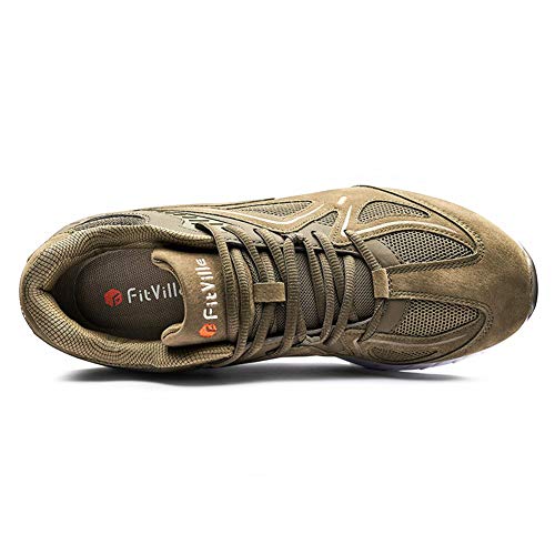 Image of FitVille Extra Wide Walking Shoes for Men Wide Width Sneakers for Flat Feet Arch Fit Heel Pain Relief - Rebound Core