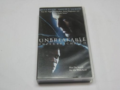Preisvergleich Produktbild Unbreakable - Unzerbrechlich [VHS]