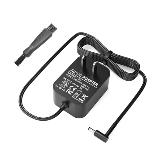 4V Charger Replacement for Wahl 9818L 9818 9888L 9854L 9876L 9918D WNT-9 WNT-8 9864 9876 9766 5622 5623 8779 79608 97581 Trimmer S003HU0420060 S004mu0400090 Power Supply Cord