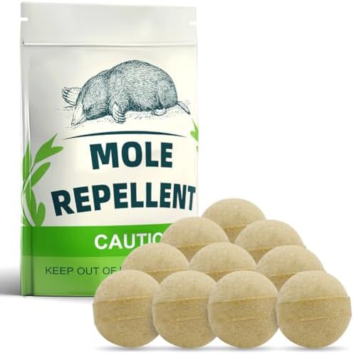 Amazon.com: Natural Elements Mole and Vole Repellent | 100% Castor Oil ...