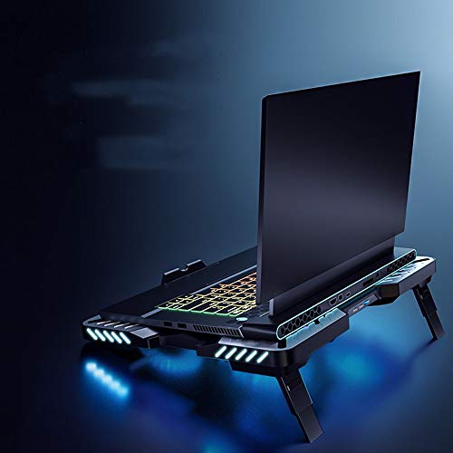 Base refrigerante para notebook con 5 ventiladores miniatura 2