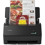 ScanSnap iX2400 (schwarz) A4-Scanner - Ultraschnelles 45 ppm Duplex-Scanning, automatischer Dokumenteneinzug, USB 3.2, Wi-Fi & Bluetooth, hochauflösender Büro-Scanner