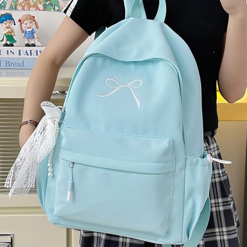 Mochila escolar de gran capacidad Sweet Bows con diseño estético 7