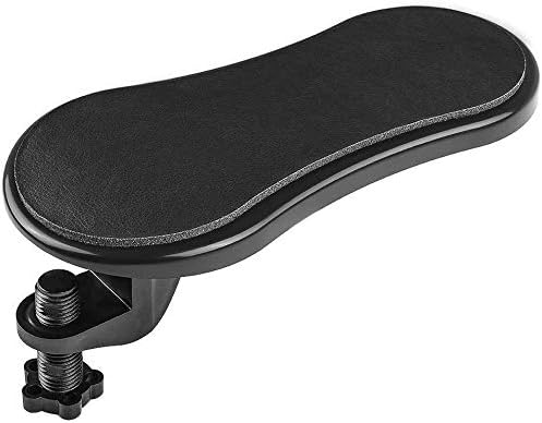 Vidhi sales Attachable Arm Rest Desk Table Pad Support Arm Rest Pad Mouse Pad-1pcs (Multi Color)