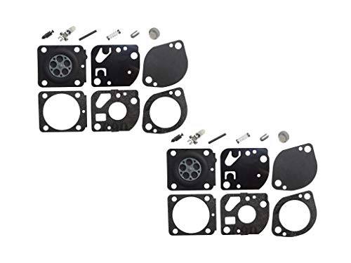 キャブレターリペアキットリビルドキット 取り替える ZAMA RB-166 適する Stihl BR500 BR550 BR600 送風機 ZAMA C1Q-S99 C1Q-S100 C1Q-S101 (パックあたり2)