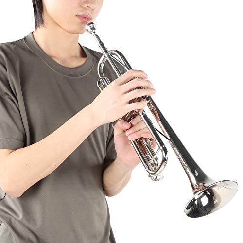 Trompete Bb com acessório de instrumento musical para iniciantes