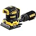 Price comparison product image DEWALT DCW200N-XJ 18V XR 1/4 Sheet Palm Sander  Bare Unit | Cordless, Compact & Powerful for Precision Sanding