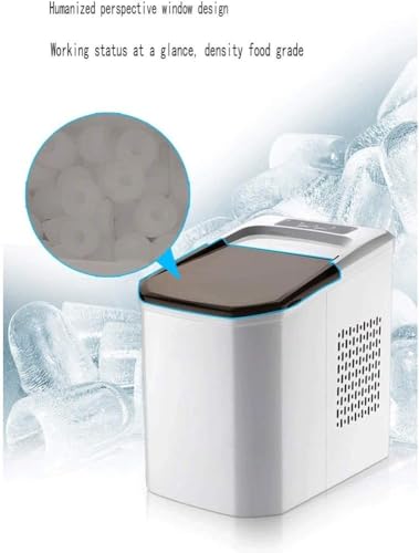 Fabricadora de hielo portátil para mesa, dispensador de agua, ideal para cocina miniatura 2