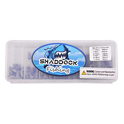 Kit peche Shaddock Peche 83 pcs lests de forme worm 370g calibrés en boîte rigide