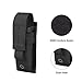 EXCELLENT ELITE SPANKER Molle Single/Double Pistol Mag Pouch Tactical Magazine Pouch Tool Organizer Holder (Single Black)