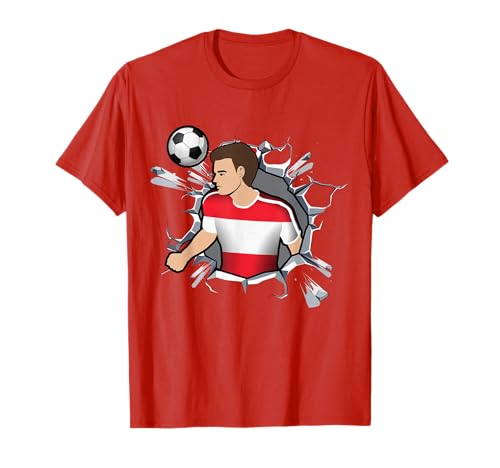 Österreich Fußballtrikot | Spieler & Fans des österreichischen...