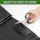 WJMY Teichfolie 2x3m PVC Teichfolie Schwarz HDPE Teichplane PVC Folie Wasserdicht Dichtungsfolie für Fischteiche Brunnen Gärten Wasserfall Teichfolie