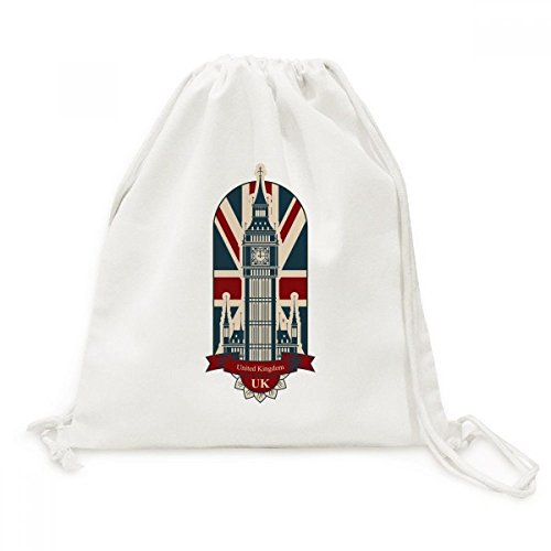 Sac à dos en toile léger motif Big Ben pour éviter les bagages lourds
