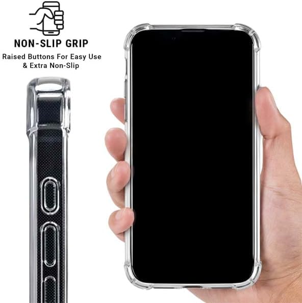 Skinit Clear Phone Case Compatible with iPhone 17 - Officially Licensed University of South Carolina Gamecocks Logo Black Design