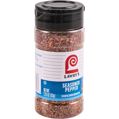 Lawry's Colorful Coarse Ground Blend Seasoned Pepper, 2.25 oz