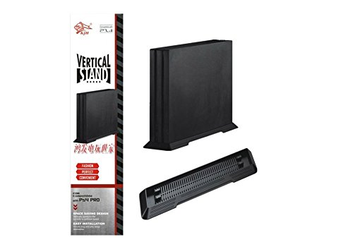 TCOS TECH PS4 Pro Vertical Stand Holder Ultra Compact Plastic Base for Playstation 4 Pro