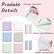 XIMISHOP 1000 Stück Bunte Haftnotizen, 76 * 76mm Selbstklebende Klebezettel Mit Super Sticky Notes Farbige Notizblöcke Markieren Notizzettel Büroartikel Sticky Notes Zettel Für Hause Büro Studie