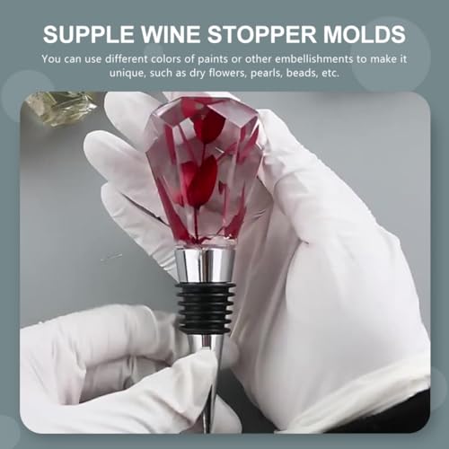 Moule silicone bouchon de vin résistant pour préserver vos bouteilles - 4