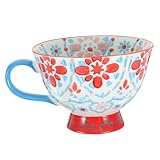 Mikinona Geprägte Tasse Hafer Frühstück Keramikbecher Büro Wasserbecher Milchbecher Müslibecher aus Keramik Porzellantasse Getreidebecher kaffee sirup glas Joghurtbecher