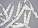 Shop on Centerhill 1 yard of White Cotton Eyelet Tape Nickel Eyelets