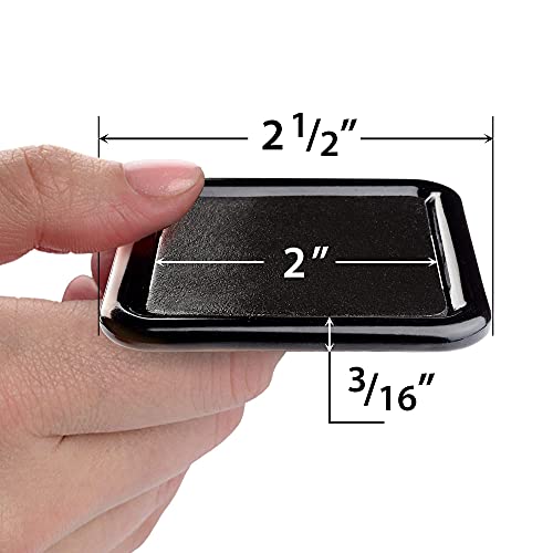 Furniture Sliders For Hardwood Floors X-Protector 12 Pcs - 2” Furniture Floor Protectors – Premium Furniture Casters – Carpeted Pads – Moving Furniture Pads Sliders! #TOP1