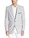 Haggar Men's Seersucker Classic Fit 2-Button Center Vent Sport Coat