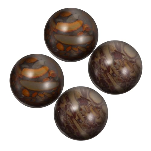 Healvian 4pezzi Sfere di Pietra Baoding Sfere per Esercizi Manuali Massaggi Tradizionali Cinesi per Anziani Strumento di Allenamento e Rilassamento per Interno ed Esterno