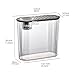 ShengQuanHao Mini Fish Tank for Aquatic Breeding and Habitat in Office Or Home, Black Lid