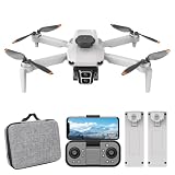 Mini Drone com Câmera, Drone Dobrável com Motor Brushless e 2 Baterias, para Iniciantes e...