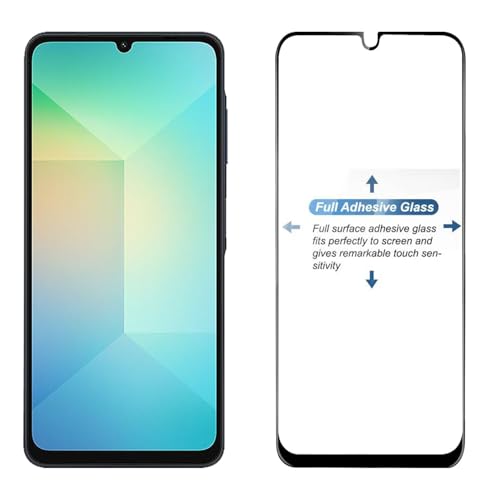 Image of POPIO Military-Grade Gorilla Tempered Glass for Samsung Galaxy A06 / F06 / M06 / A07 / F07 / M07 | Pack of 1 | 9H Hardness, Edge-to-Edge, Bubble-Free