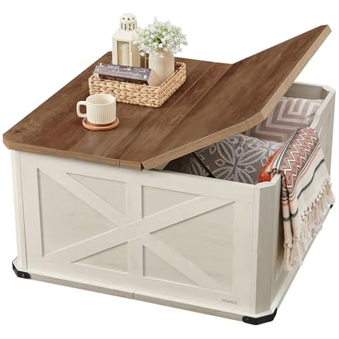 VASAGLE Farmhouse Coffee Table ULCT232W73 Cover