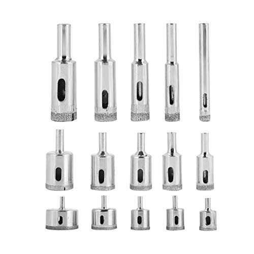 Set de 15 Brocas Recubiertas Para Vidrio y Mármol miniatura 6
