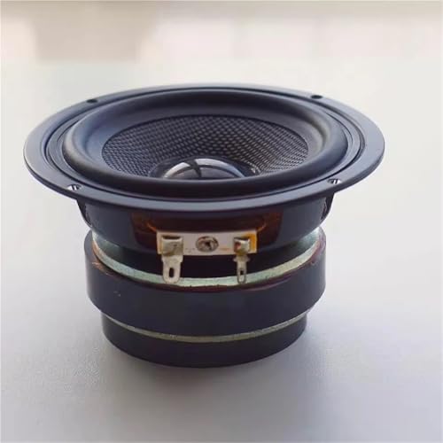 SLEEMNG Haut-Parleur tressé avec Caisson de Basses, 4 Pouces, 6 Ohm, 25 Watts de diamètre, Haut-Parleur à Double Aimant, 1 pièce – vue 2