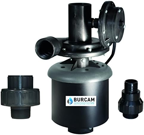 BurCam 300514WH Laundry Tub Pump 