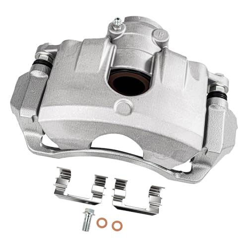 Image of cciyu Front Right Disc Brake Caliper Assembly with Bracket 18B5069 | For Ford For Focus L4 2.0L 2008-2011, For Ford For Focus L5 2.5L 2010-2011