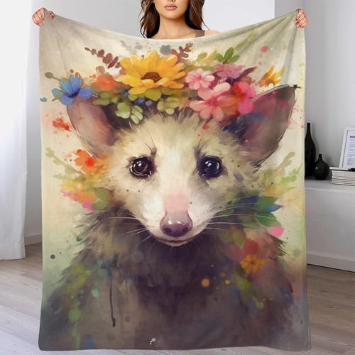 GQmoney Manta Barata con diseño de ratón de bebé, Colorida, Suave y esponjosa, acogedora para Mujer, Mantas y Mantas Personalizadas para Coche, 40 x 50 Pulgadas (100 x 130 cm)