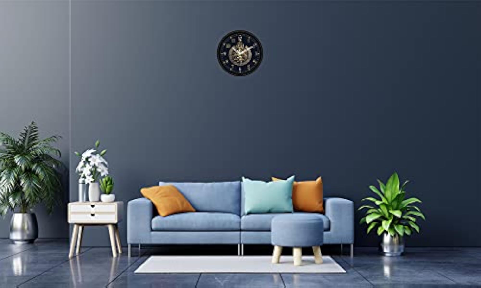 Allah Azan Plastic Design Analog Wall Clock