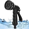 Garden Hose Pipe Spray Gun, 10 Patterns High-Pressure Hose Spray Gun, Garden Hose Nozzle for Watering Plants and Lawns, Car Wash Cleaning, and Bathing Pets