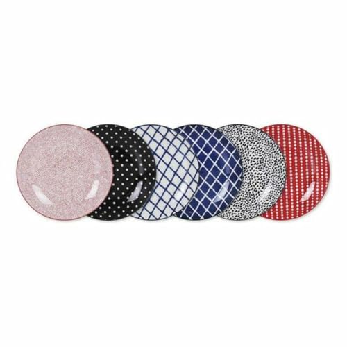 La Mediterránea S2206480 Fuente Hana Redonda, D 20.3 x 2.5 cm, Porcelana