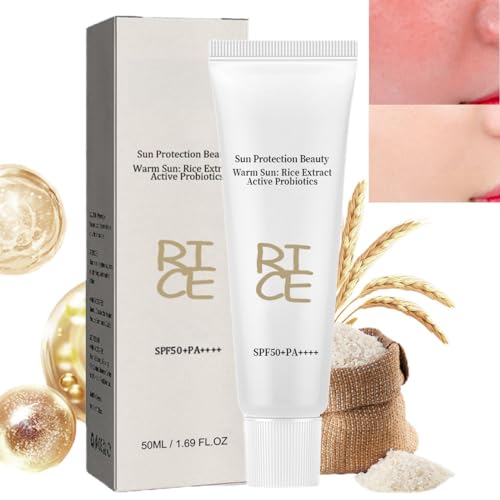 Beauty of Sun Korean Sunscreen SPF 50 - Rice Moisturizing Face Cream With UVA&UVB Protection for Oily Skin