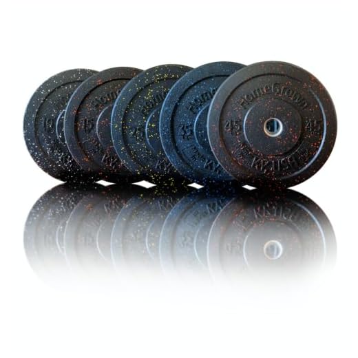 Homegrown Lifting URA-MAX COLORED Bumper Plate Sets (160 lb)