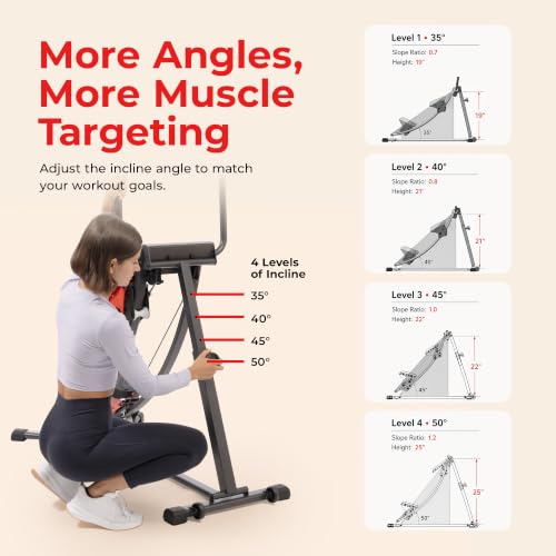 Image of Sunny Health & Fitness Climbing Stair Stepper for Home Gym | SunnyFit App Connection, Long Stride Length, Home Gym Exercise, Compact Foldable, Leg and Glute Training
