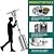 Propane Patio Heater With Table,48000 Btu Outdoor Gas With Ignition Systems and Wheels,Double Layer Burner Propane Heater for Backyard Garden Deck Gazebo