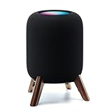 Support en bois véritable, pour Homepod 2ème génération 2023, accessoires de tripod, protection du haut-parleur, support en bois stable, pour Home pod 2ème génération, noyer