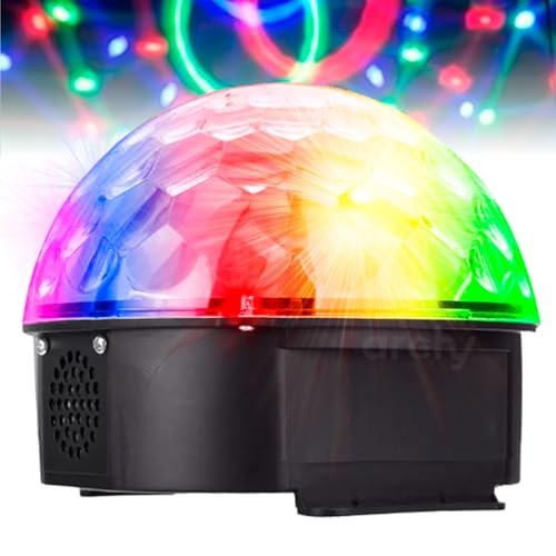 Lámparas De Techo, Home Improvement Archy Bola de Luces Disco LED Bocina Bluetooth RGB USB Discoteca Proyector Bola Mágica Lámpara para Fiesta de Cumpleaños aniversario reuniones Iluminación...