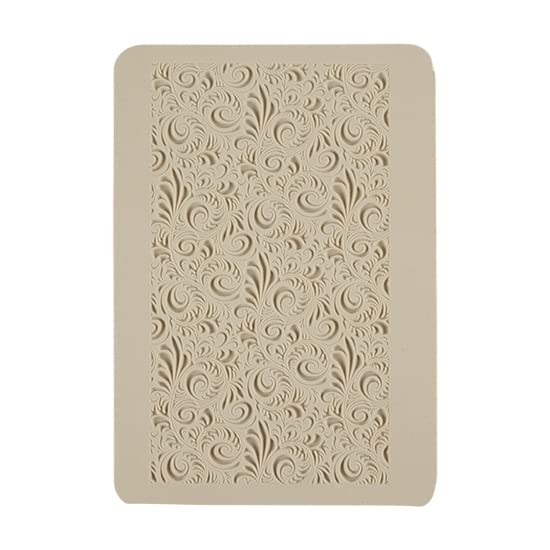 Cool Tools - Flexible Rollable Texture Tile - Plume Embossed