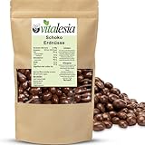 Vitalesia Schoko-Erdnüsse mit Vollmilchschokolade 250g - 2,5kg | Premium Erdnusskerne aus den...